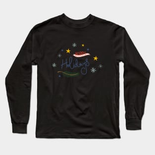 Happy holidays Long Sleeve T-Shirt